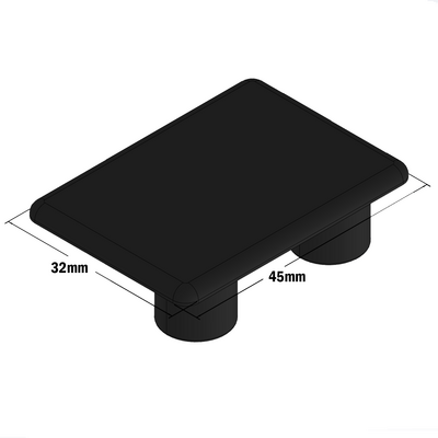 60-070-5 MODULAR SOLUTIONS 32MM X 45MM ALUMUNUM END CAP
